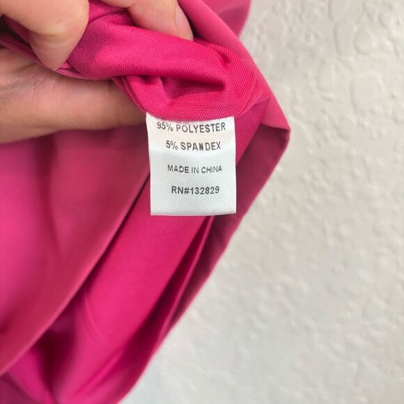 Superdown Catalina Pink Ruffle Tube Strapless Dress Size XS - Picture 6 of 6